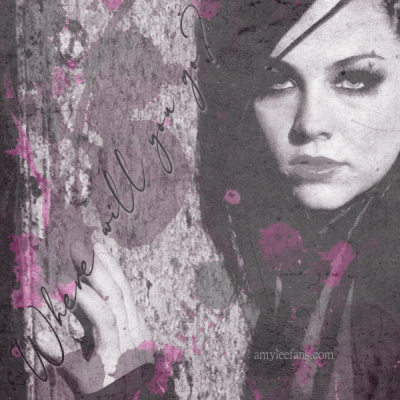 Keywords: fan art,amy lee,evanescence,amy quote,quote